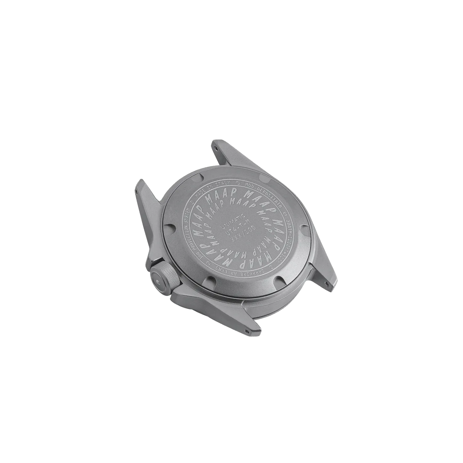 Unimatic Modello Quattro UT4-T-M horloge titanium grijs