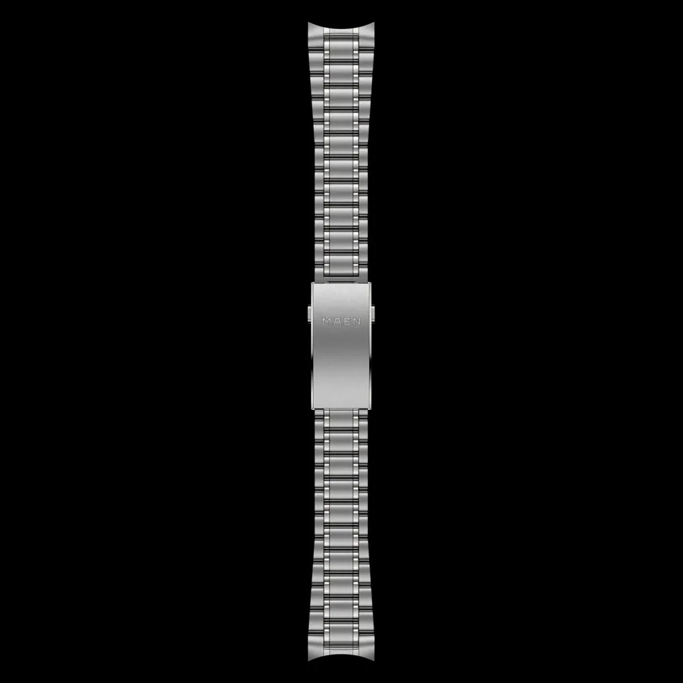 Maen Five Link horlogeband staal Hudson 38 MK5