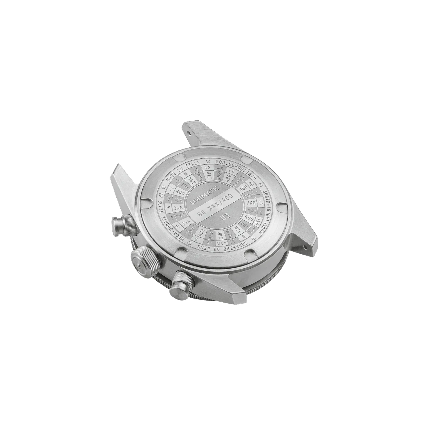 Unimatic Modello Tre U3-8O horloge olijf 300m