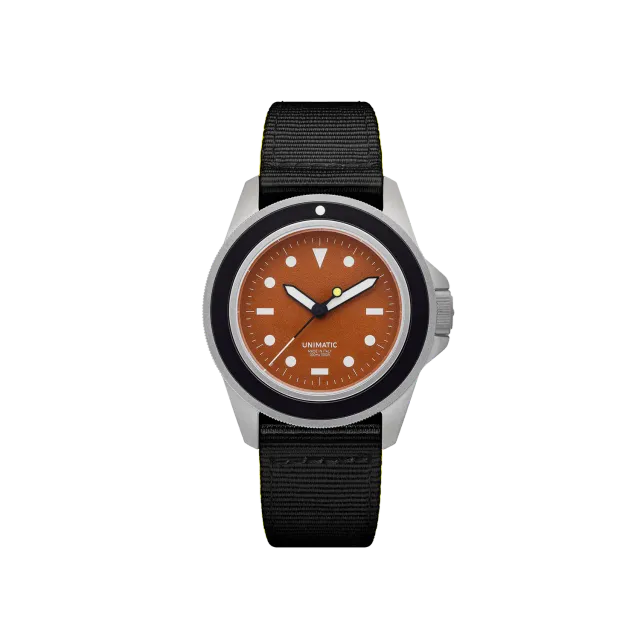 Unimatic Modello Uno U1-TSP duikhorloge rood 41,5mm