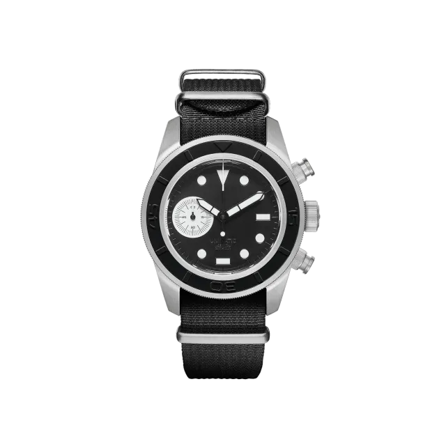 Unimatic Modello Tre U3-AEB chronograaf zwart 300m