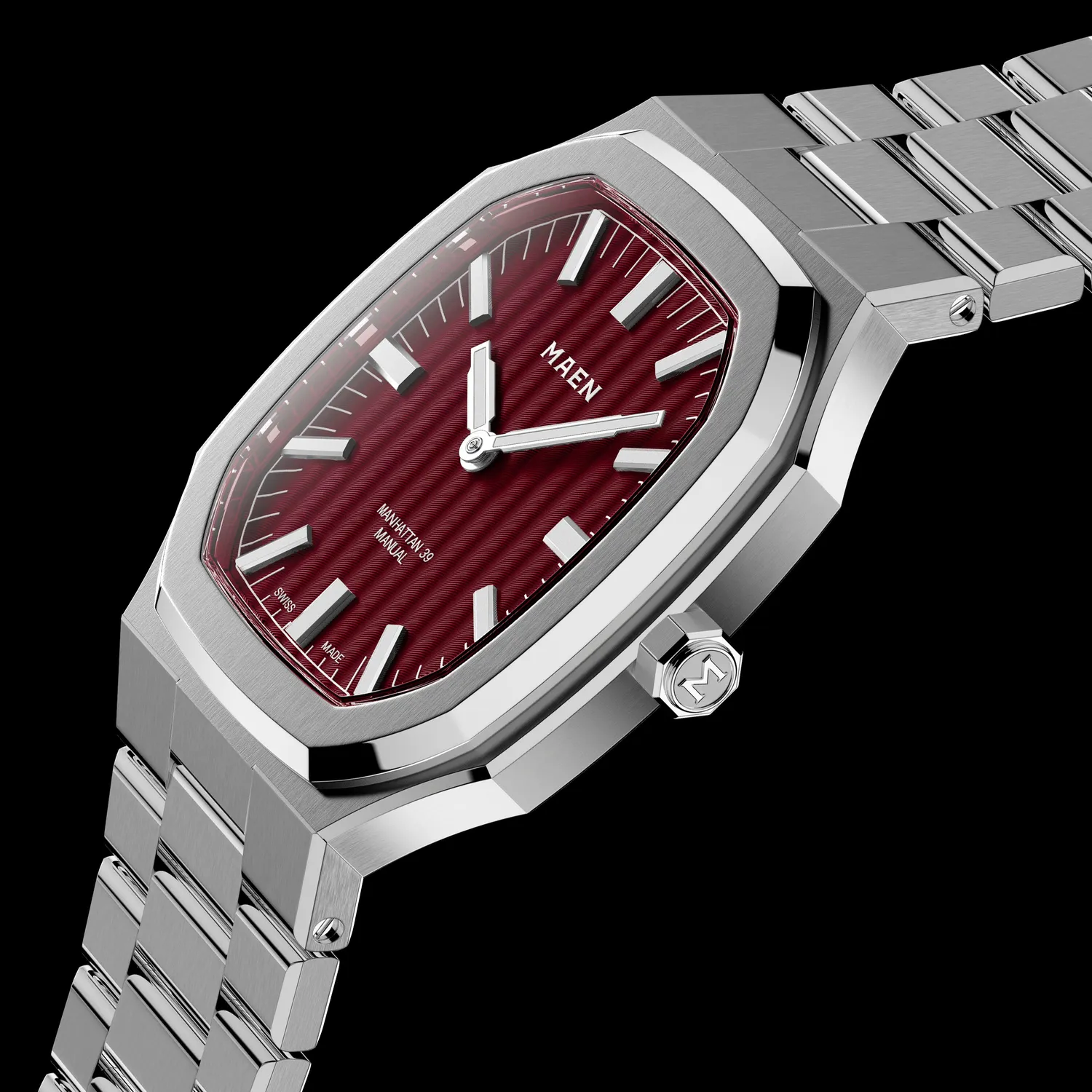Maen Manhattan 39 Ultra Thin M4.1.5 horloge 39 mm