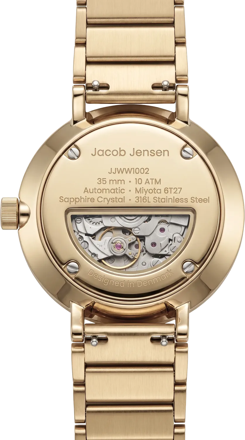 Jacob Jensen Aekvator 1002 horloge champagne