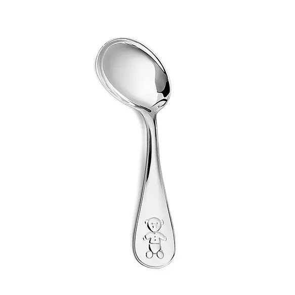 Juwelier Ripassa zilveren babylepel kraamcadeau