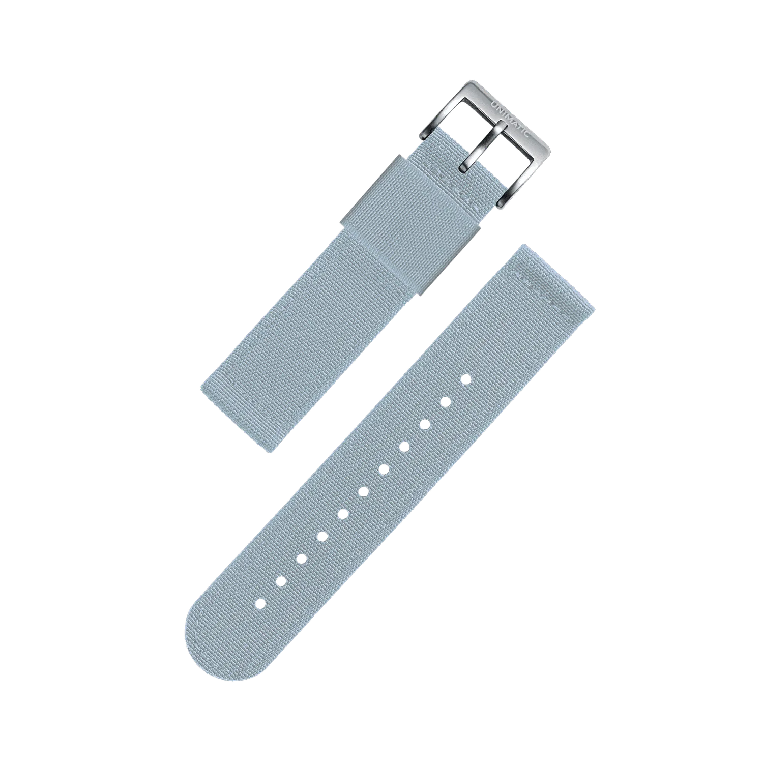 Unimatic Two-Piece Nylon Fabric Strap Set horlogeband 2 stuks