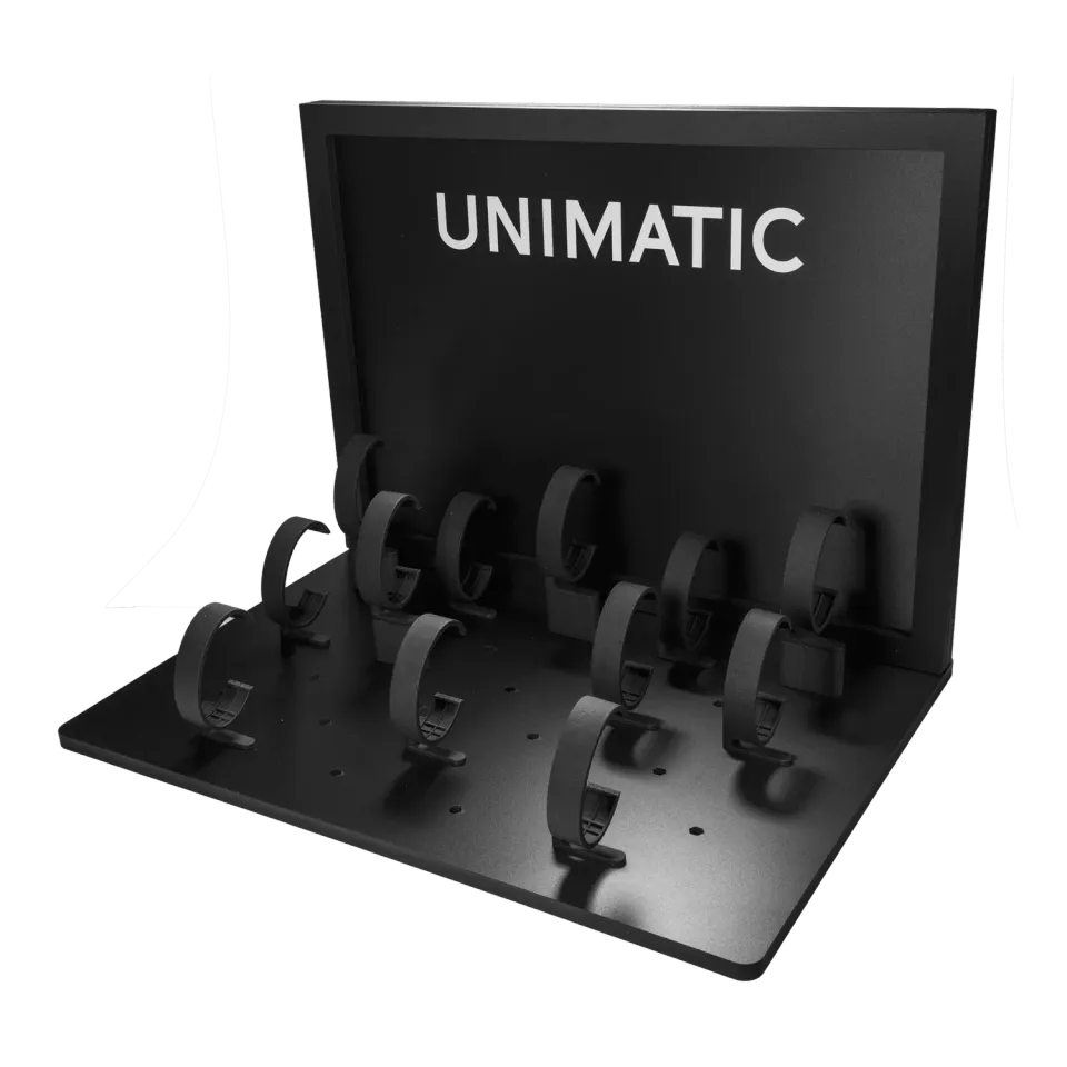 Unimatic UDS-KIT-A3 display standaard A3 zwart