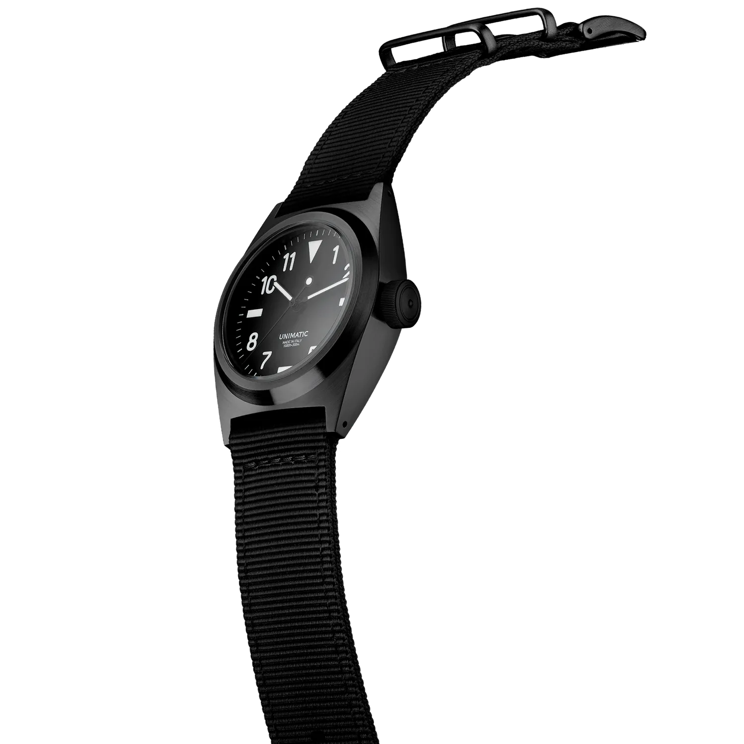 Unimatic Modello Due U2-BN veldhorloge zwart 38,5mm