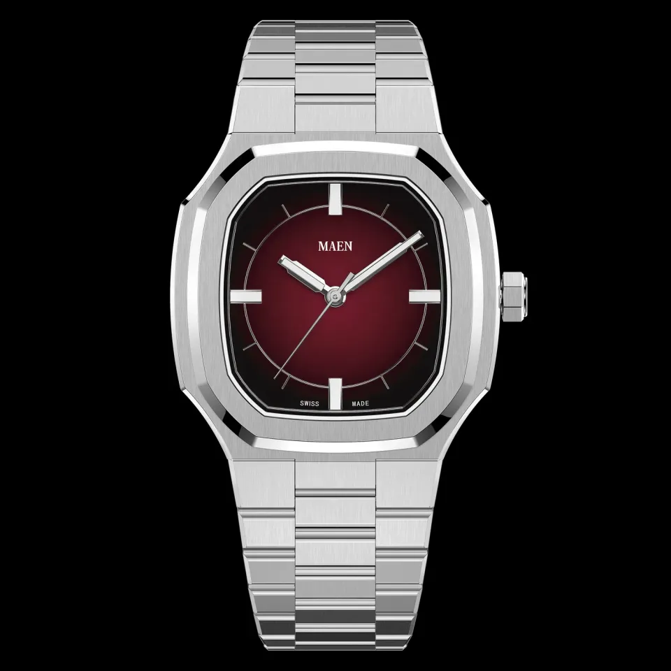 Maen Manhattan 37 MWW.01 horloge staal limited