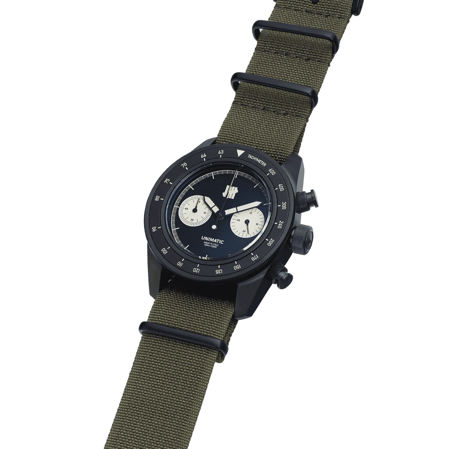 Unimatic Modello Tre U3-ULVN chronograaf zwart 40mm