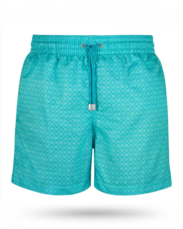 Norqain zwembroek turquoise Seaqual gerecycled M-XL