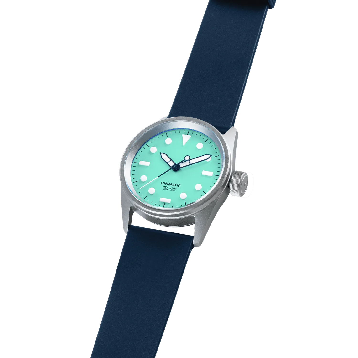 Unimatic Modello Cinque UT5-IPT horloge blauw 36mm