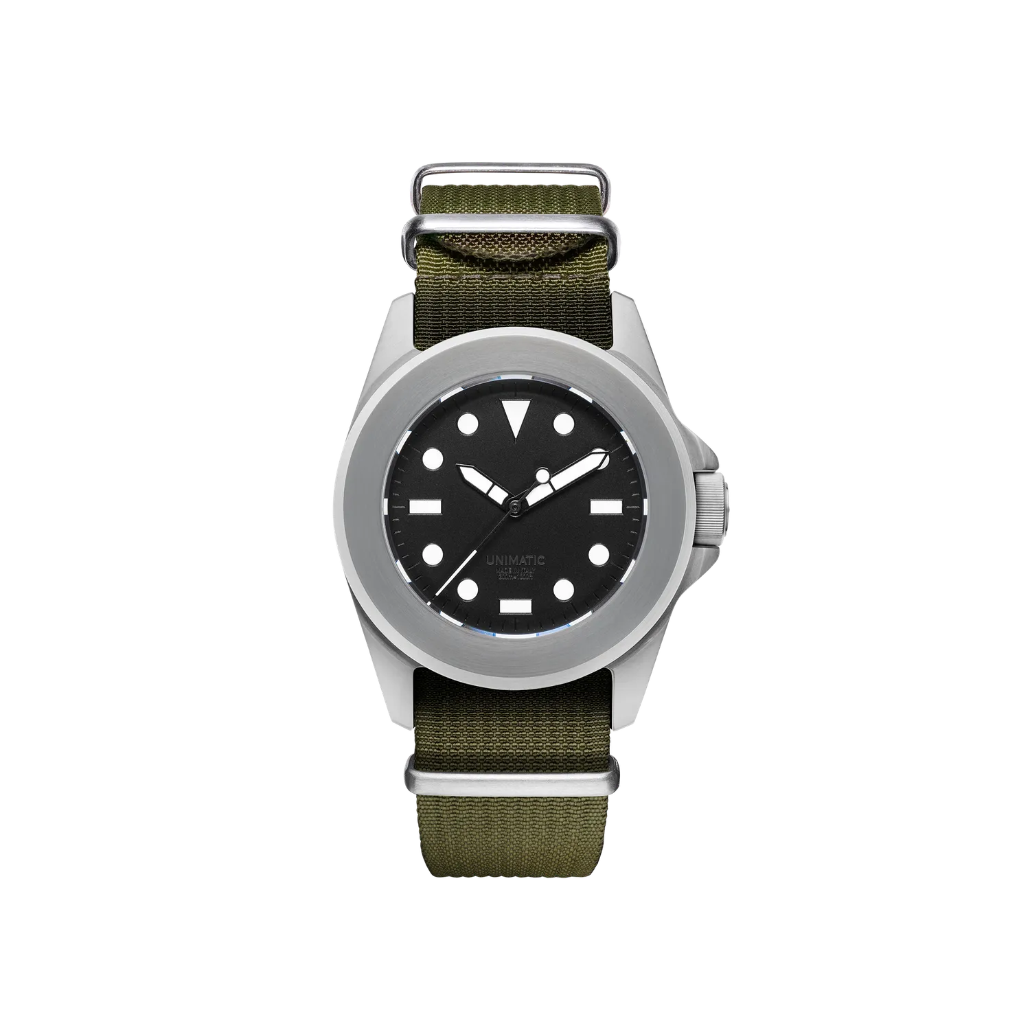 Unimatic Modello Quattro U4-AEB horloge zwart automaat 300m