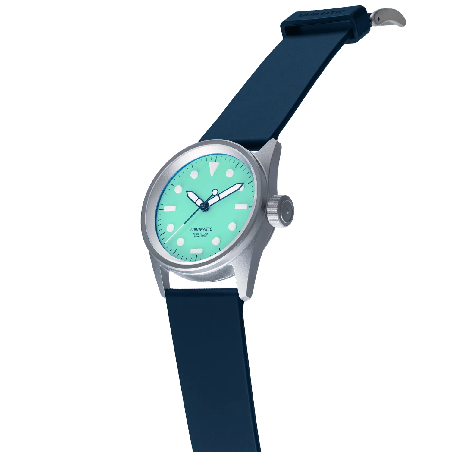 Unimatic Modello Cinque UT5-IPT horloge blauw 36mm
