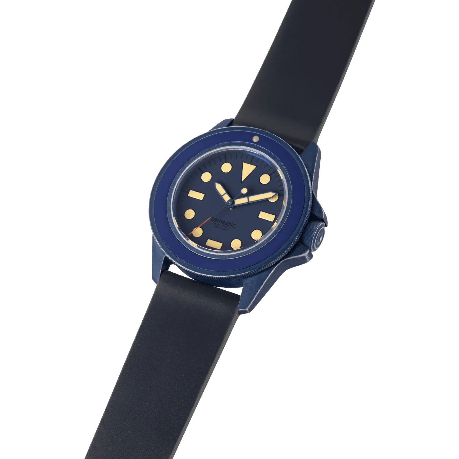 Unimatic Modello Uno U1-MY Horloge Blauw 300M