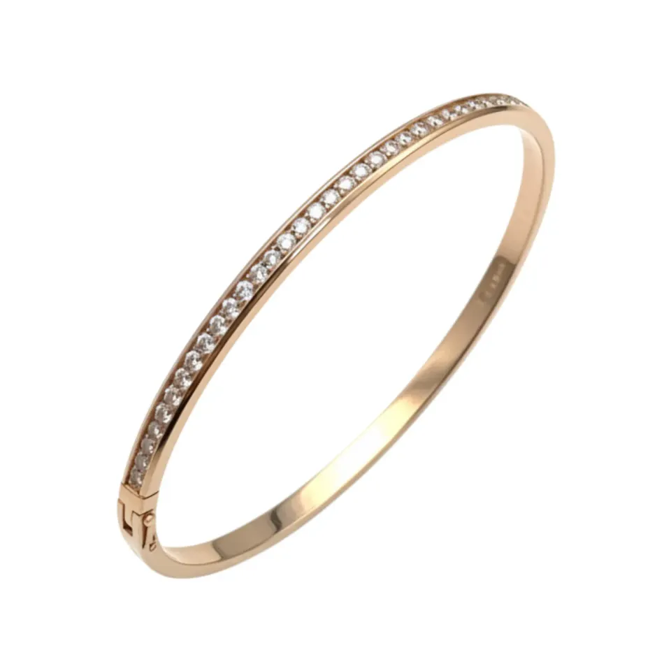Juwelier Ripassa armband roségoud met diamant