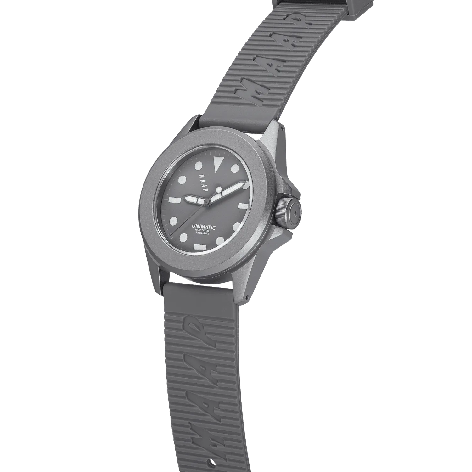 Unimatic Modello Quattro UT4-T-M horloge titanium grijs