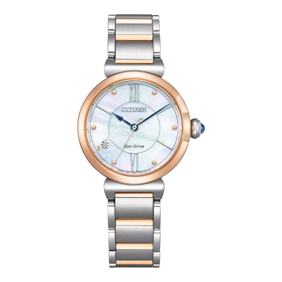Citizen EM1074-82D dameshorloge staal