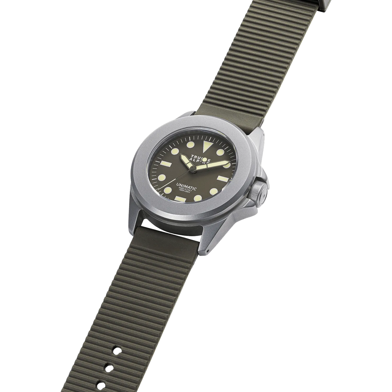 Unimatic Modello Quattro U4-TA horloge groen automaat