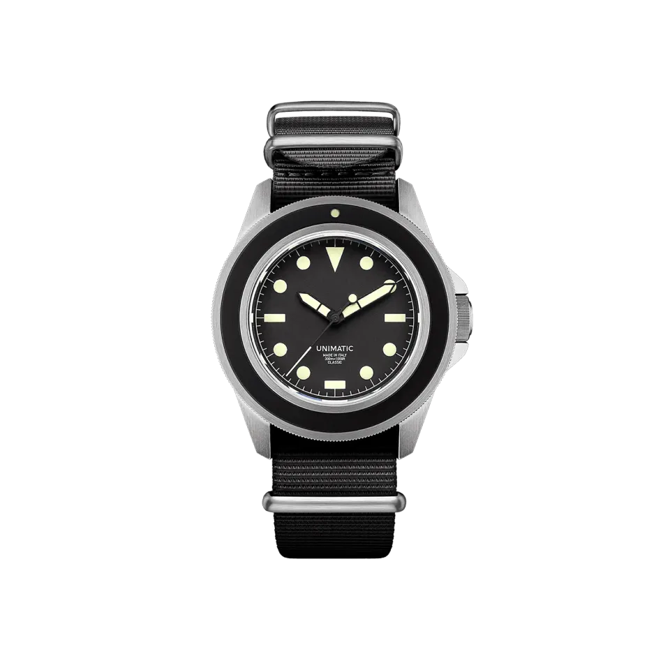 Unimatic Modello Uno UC1 Classic duikhorloge 300m