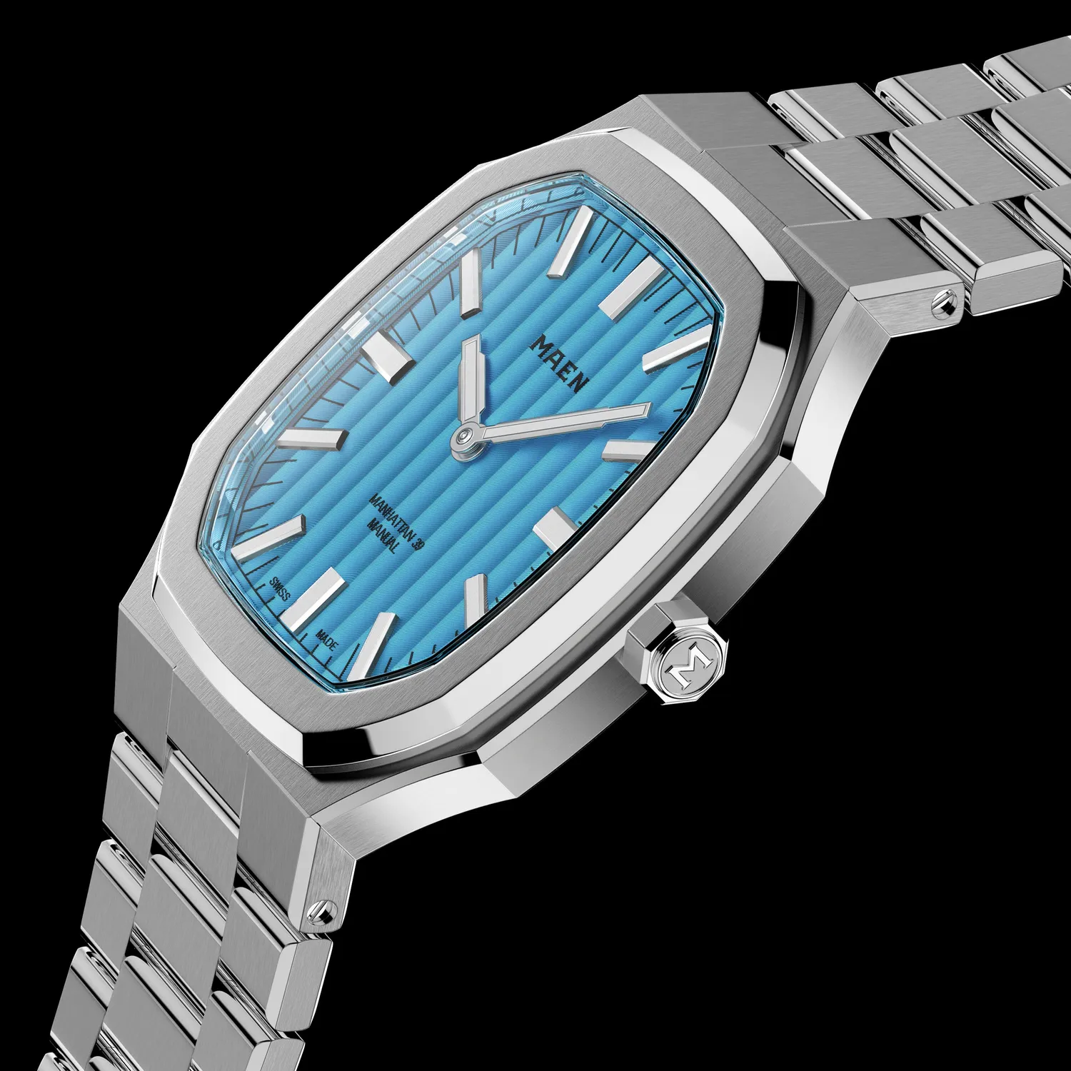 Maen Manhattan M4.1.3 horloge 39mm ultra thin