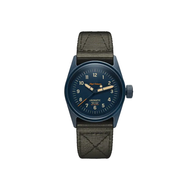 Unimatic Modello Cinque UT5-TANC-B horloge navy 300m