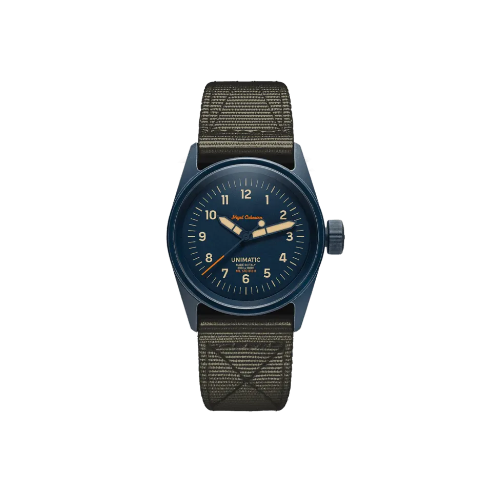 Unimatic Modello Cinque UT5-TANC-B horloge navy 300m