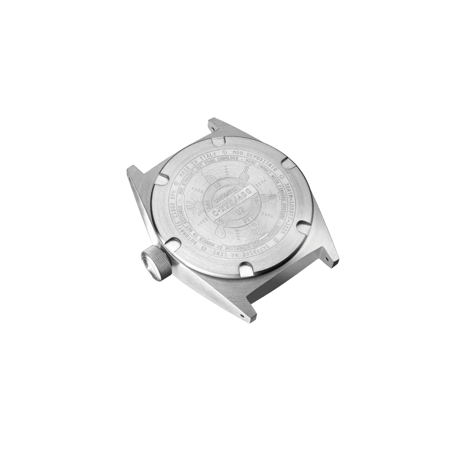 Unimatic Modello Due U2-C horloge zwart 300m