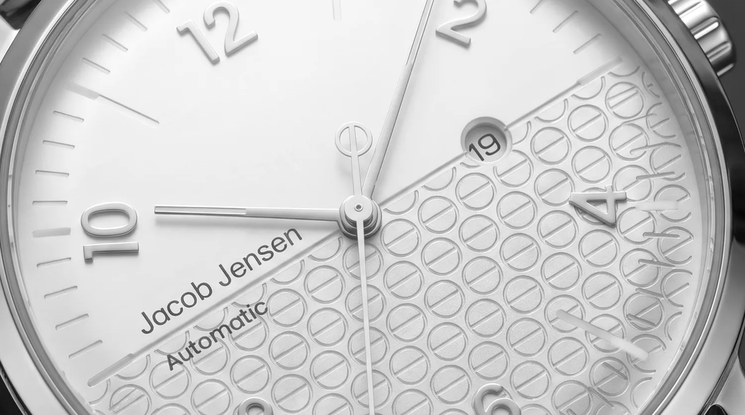 Jacob Jensen Aekvator 2005 horloge staal zilver