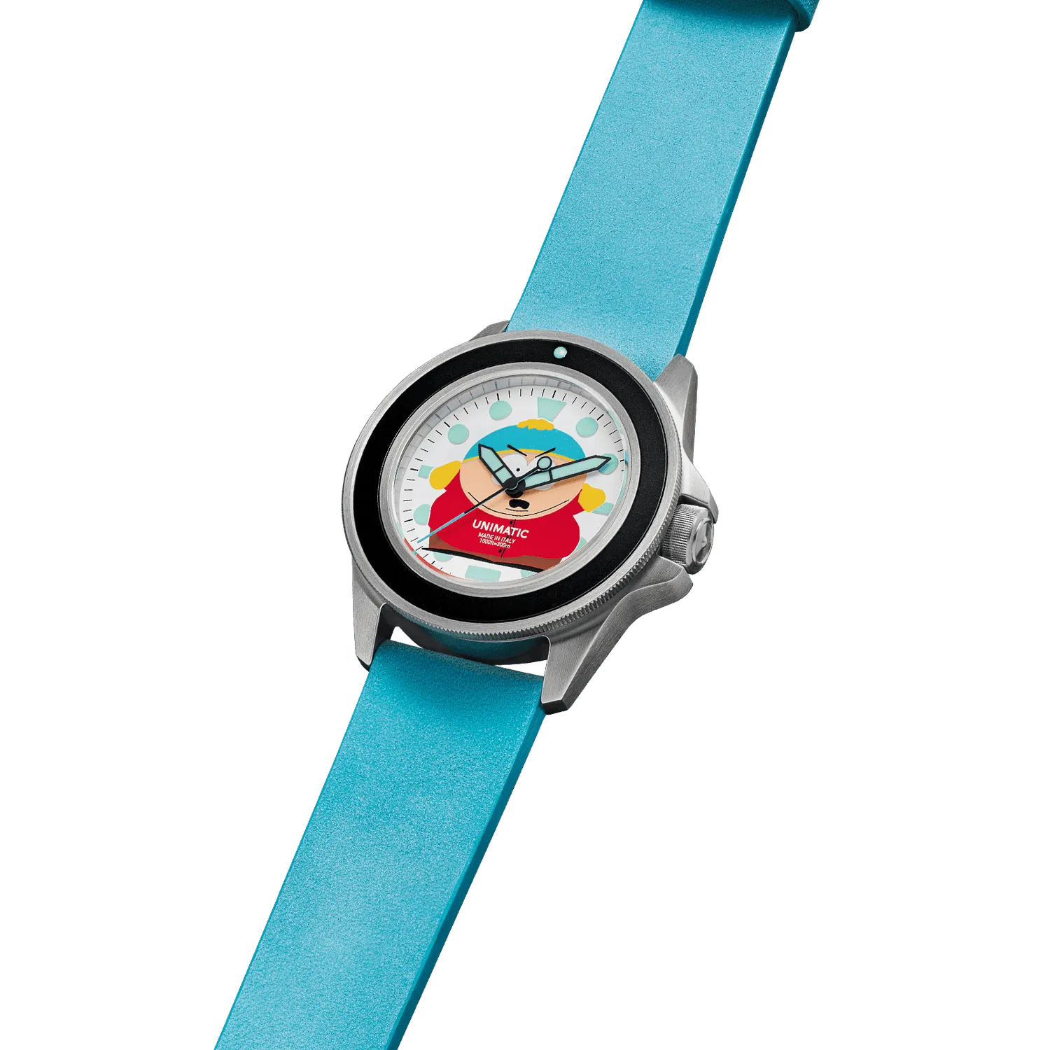Unimatic Modello Uno U1-EC duikhorloge South Park wit