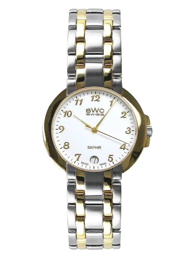 BWC-Swiss 20774.52.03 herenhorloge wit