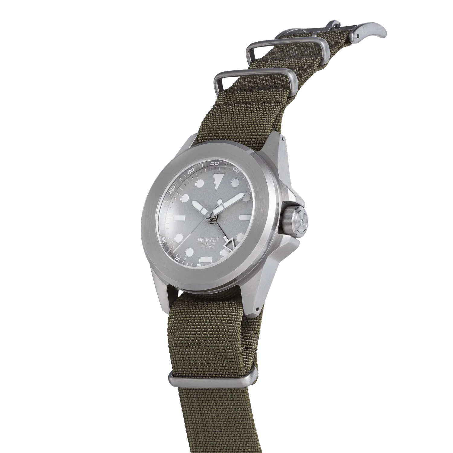 Unimatic Modello Quattro U4-GMT-AEG GMT horloge 40mm