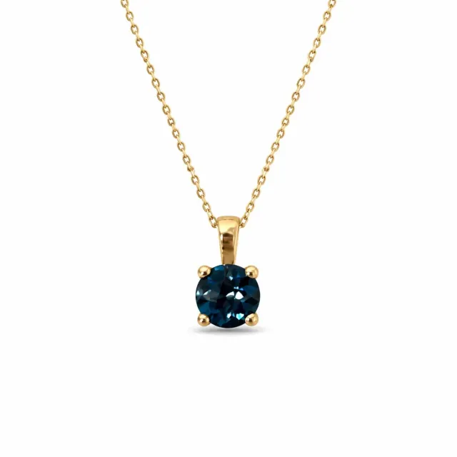 Juwelier Ripassa geelgouden hanger topaas