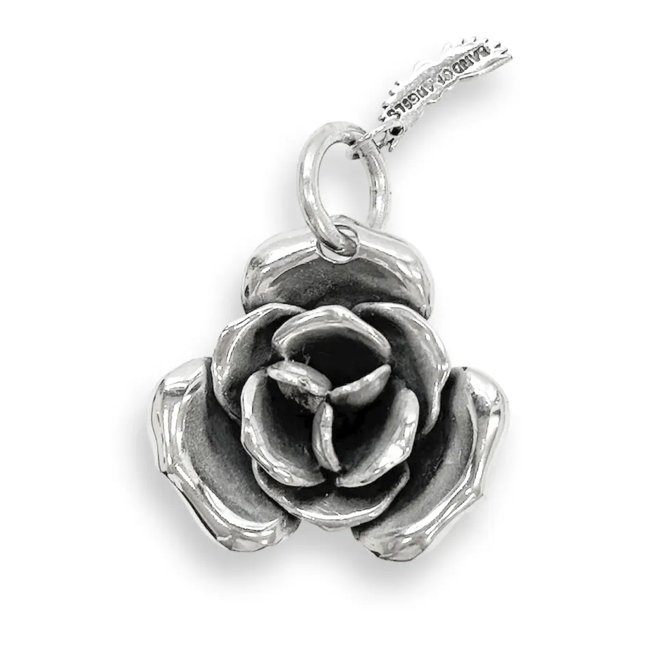 Juwelier Ripassa zilveren hanger roos