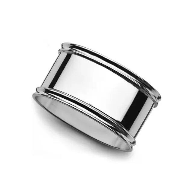 Juwelier Ripassa zilveren servetring glad