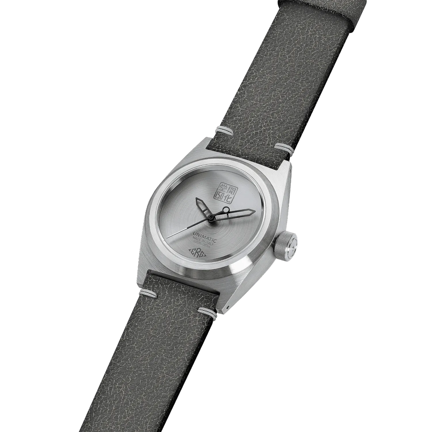 Unimatic Modello Due U2-KKD horloge zilver 300m