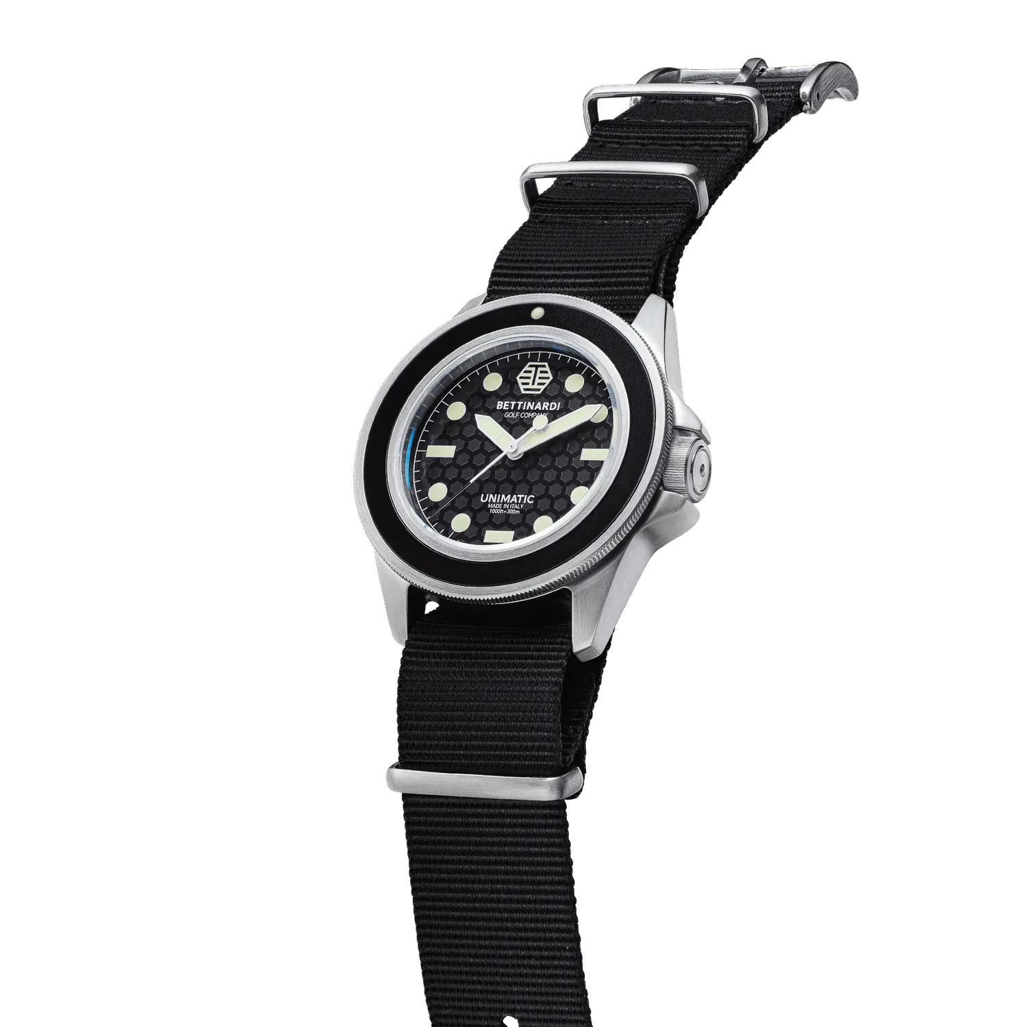 Unimatic Modello Uno U1-BFN duikhorloge 40mm zwart