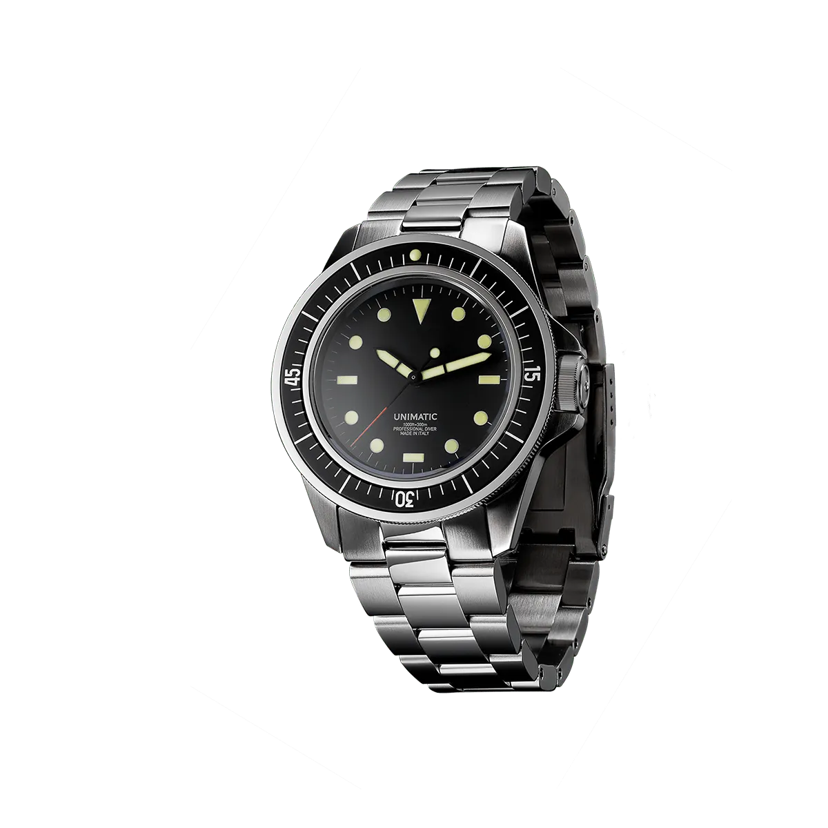 Unimatic Modello Uno U1-A horloge 40mm staal