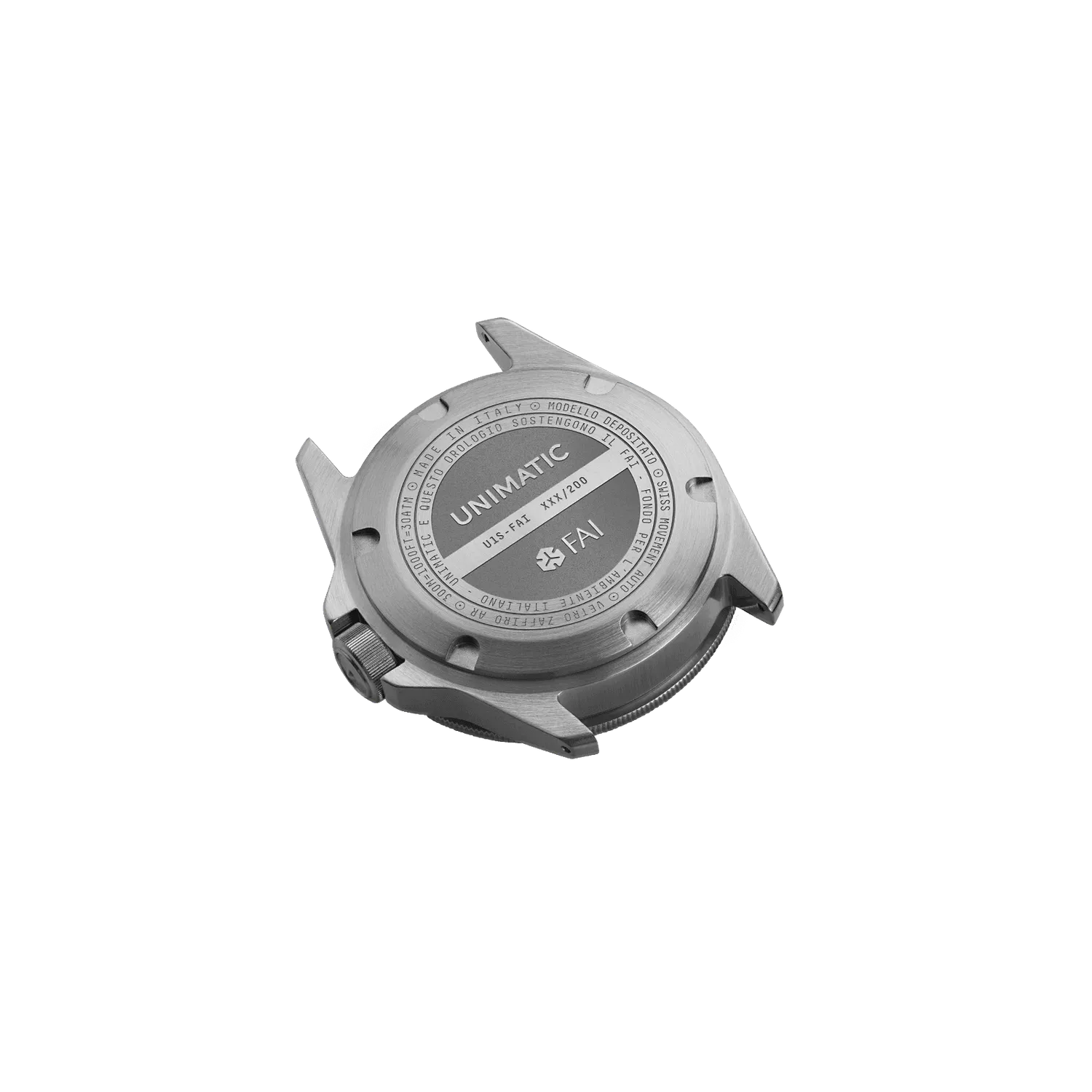 Unimatic Modello Uno U1S-FAI duikhorloge FAI groen