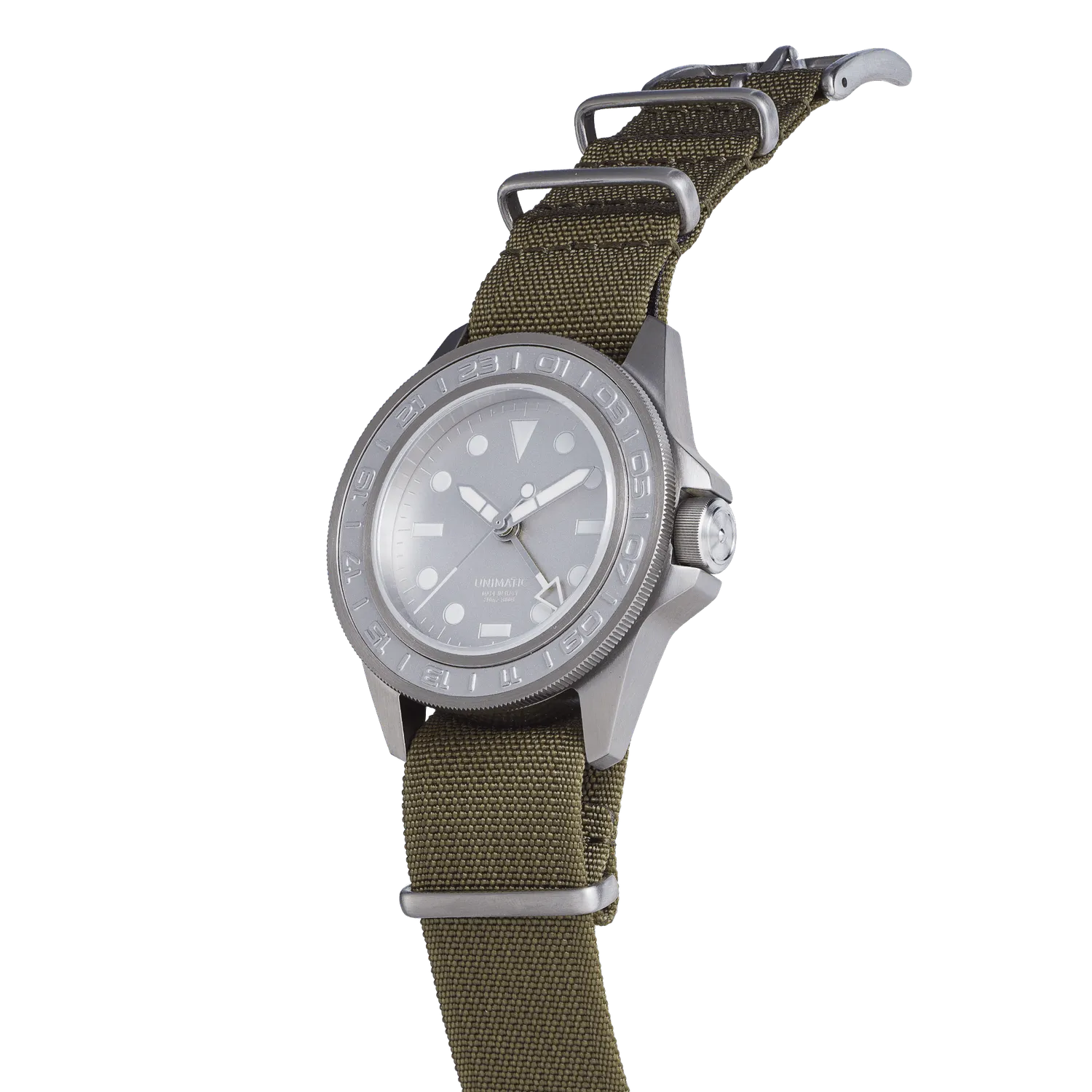 Unimatic Modello Uno U1-GMT-AEG horloge 41.5mm