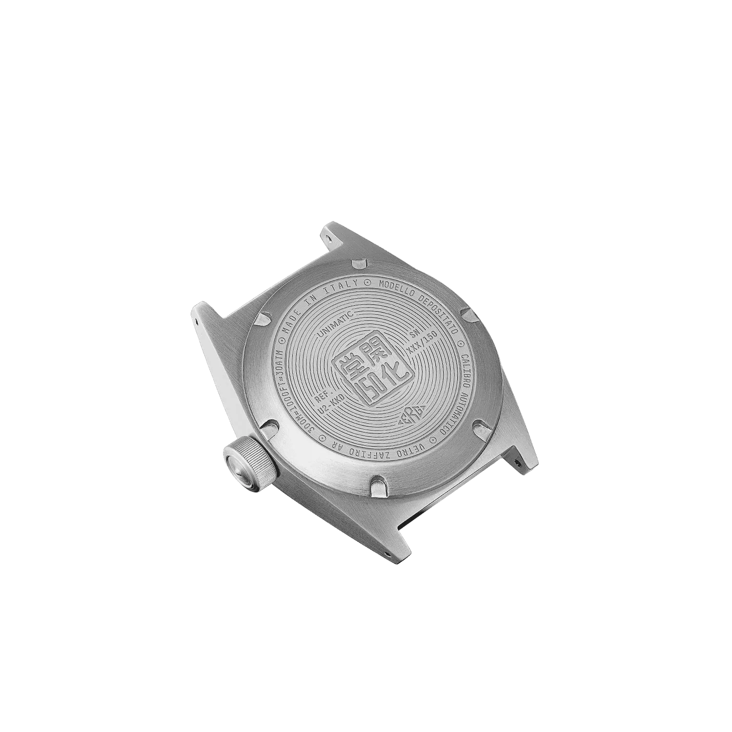 Unimatic Modello Due U2-KKD horloge zilver 300m