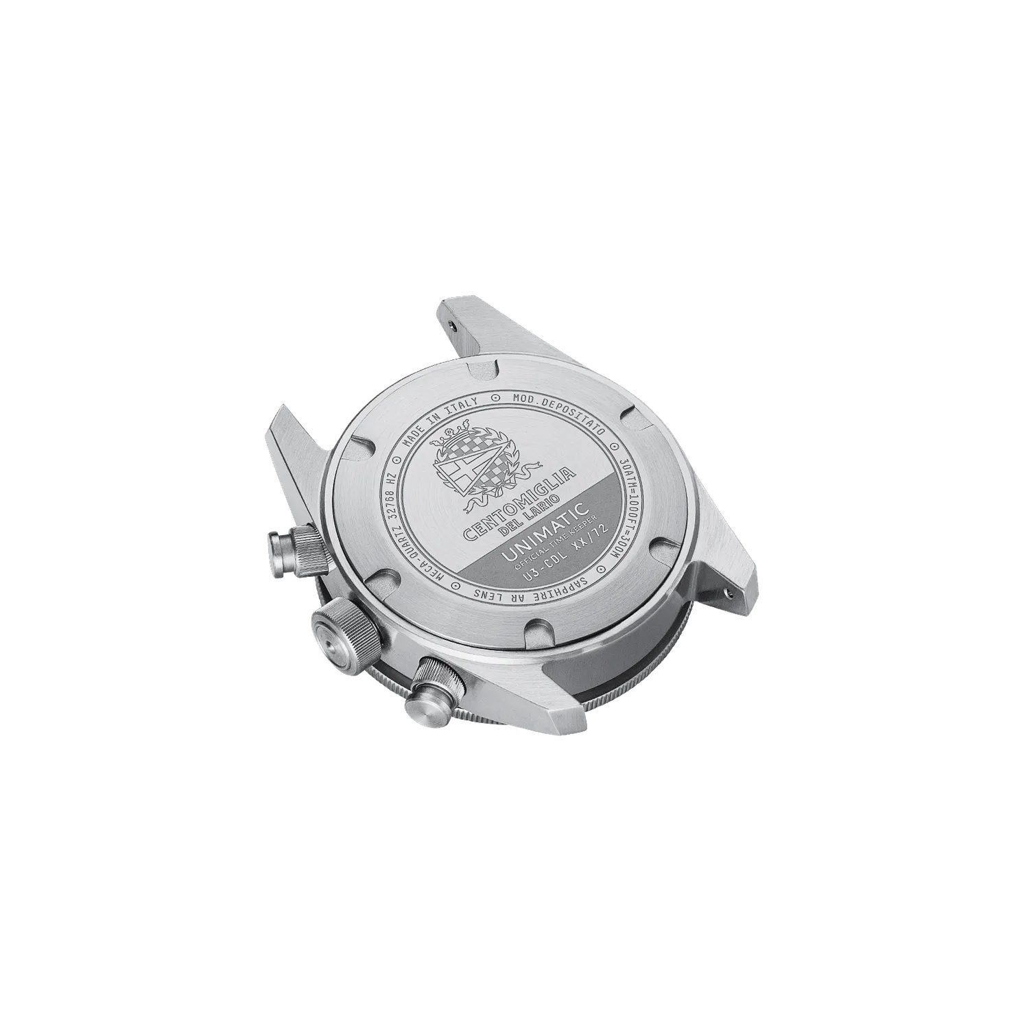Unimatic Modello Tre U3-CDL chrono duikhorloge zwart
