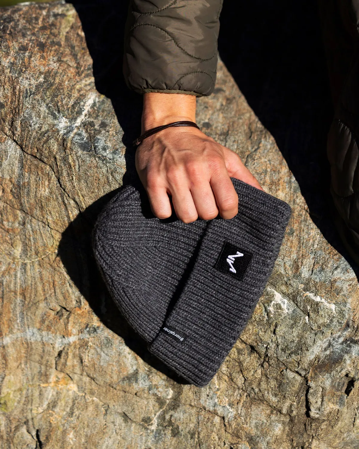 Norqain Beanie muts one size gebreid zwart