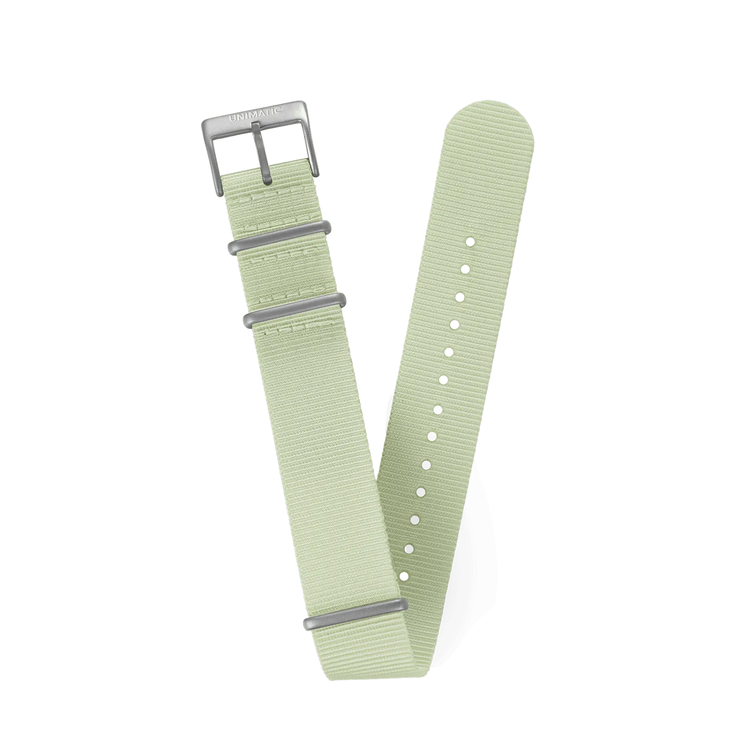 Unimatic Nato nylon horlogeband 22mm oranje ballistic