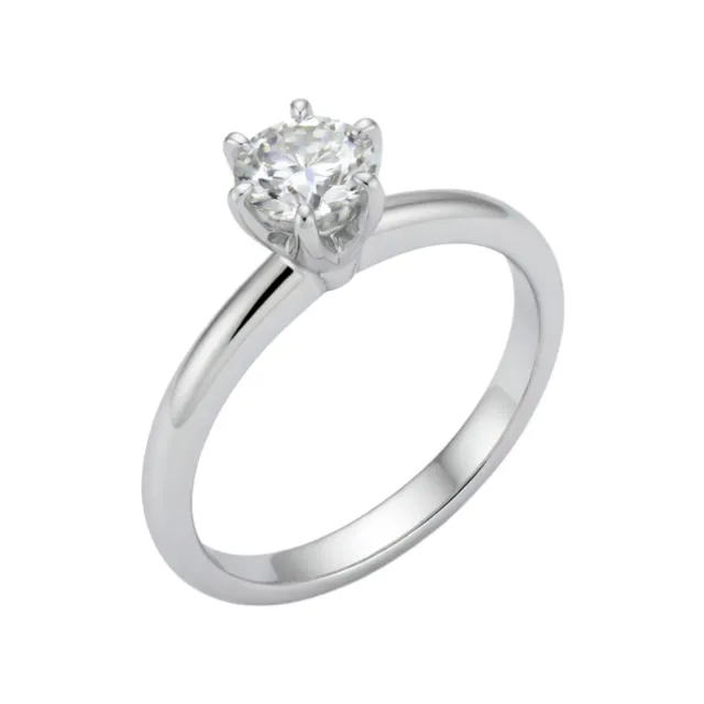 Juwelier Ripassa wit gouden ring diamant solitair