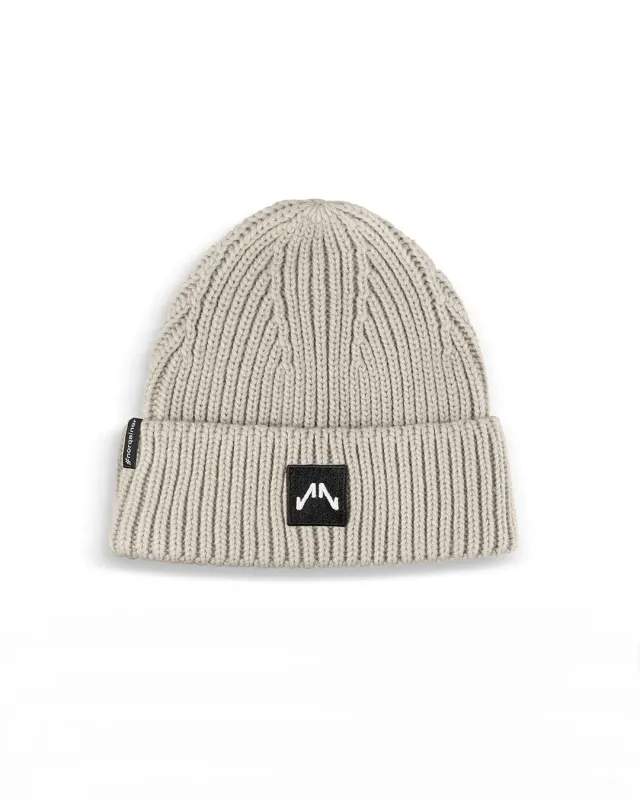 Norqain Beanie beige kids muts