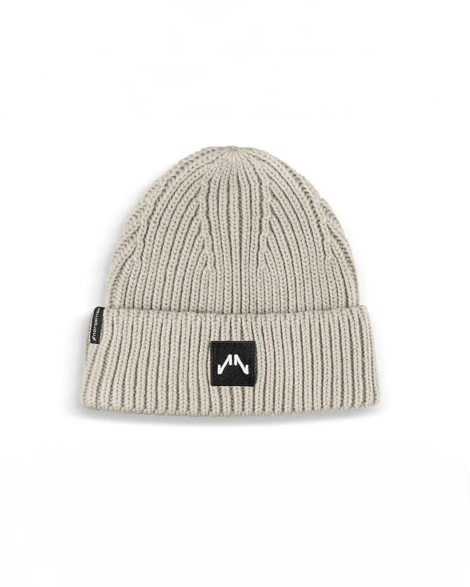 Norqain Beanie beige kids muts