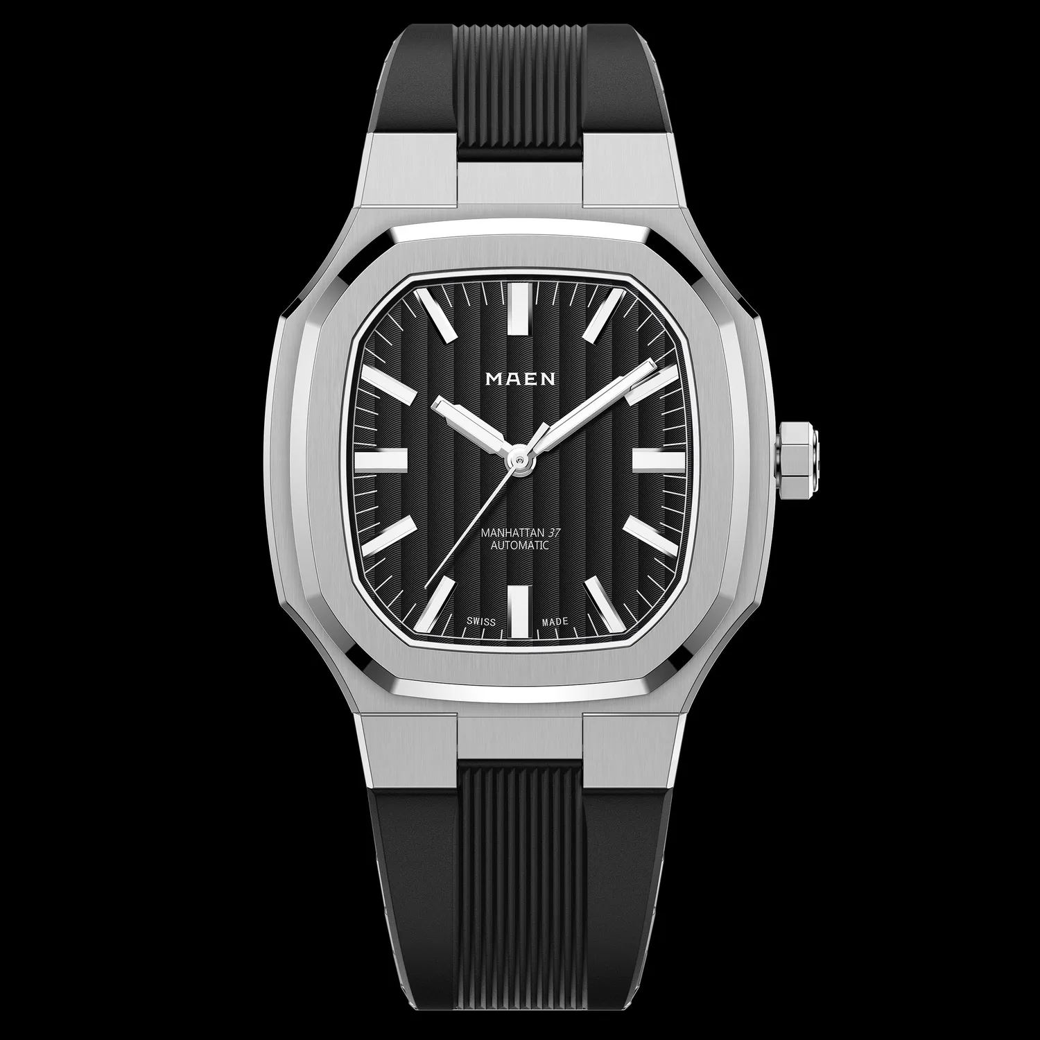 Maen Manhattan M2.1.8 horloge staal automatisch