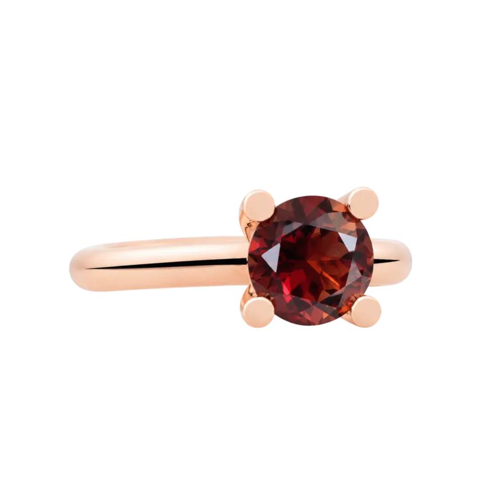 Bron Phlox ring granaat rosé dames