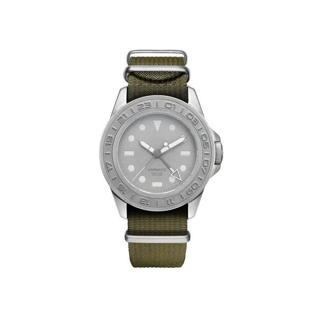 Unimatic Modello Uno U1-GMT-AEG horloge 41.5mm