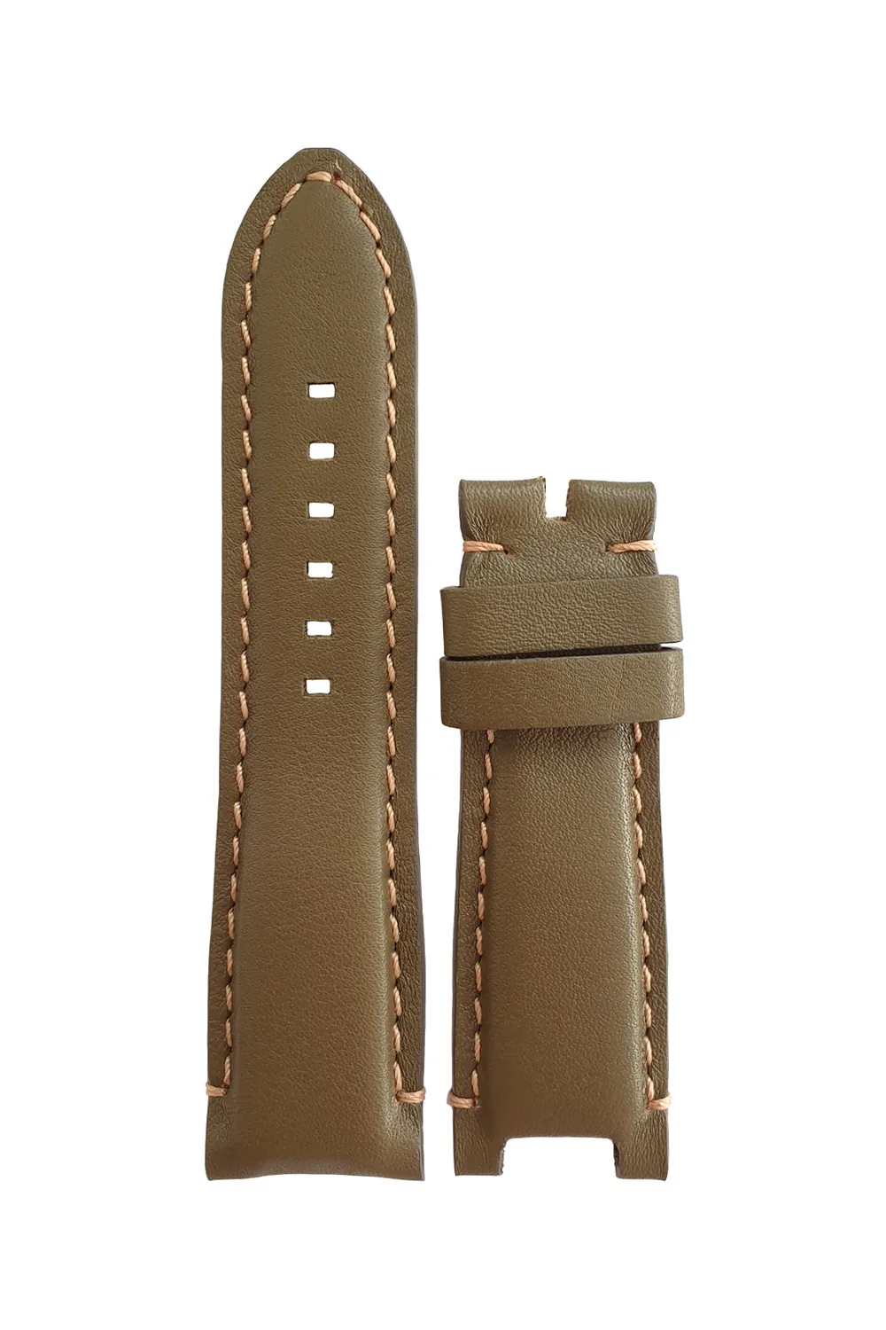 Anonimo Militare horlogeband kalfsleer zwart M